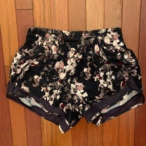 Athleta floral athletic shorts
